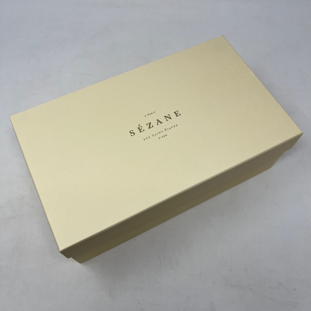 Les Soulier SEZANE À Paris Empty Shoe Box 11 x 7 x 4